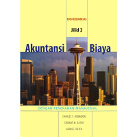 Image of AKUNTANSI BIAYA : DENGAN PENEKANAN MANAJERIAL JILID 2 EDISI KEDUABELAS