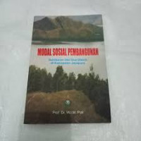Image of MODAL SOSIAL PEMBANGUNAN : Gambaran dari Dua Distrik di Kabupaten Jayapura